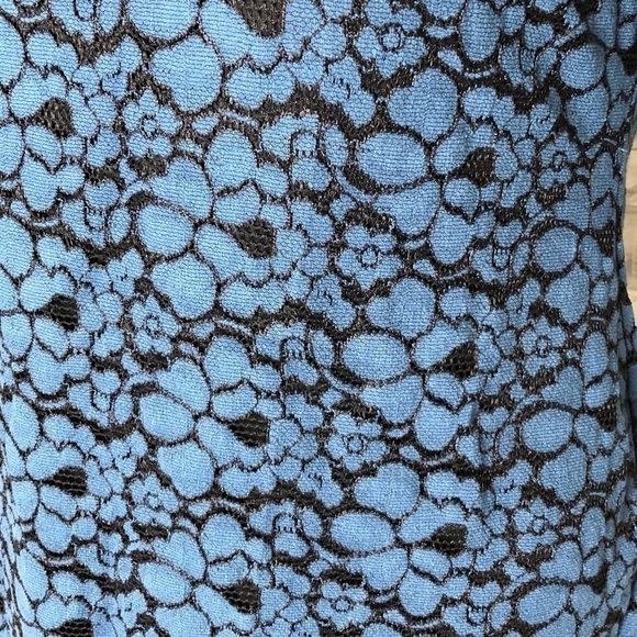 Lark & Ro blue & black lace dress, NWOT, 14 - Picture 7 of 7